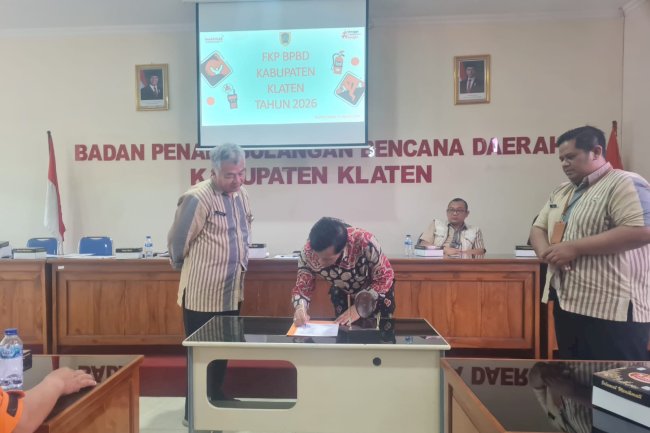 Forum Konsultasi Publik (FKP) Standar Pelayanan BPBD Kabupaten Klaten Tahun 2026