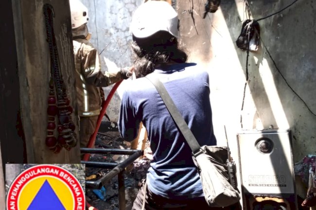 Kebakaran Rumah di Desa Kujon, Kecamatan Ceper