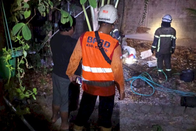 Kebakaran Gudang Barang Bekas di Desa Mayungan, Kecamatan Ngawen