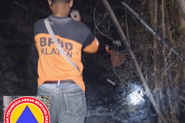 Kebakaran Rumpun Bambu dengan Luasan terbakar 280 m² di Desa Rejoso, Kecamatan Jogonalan