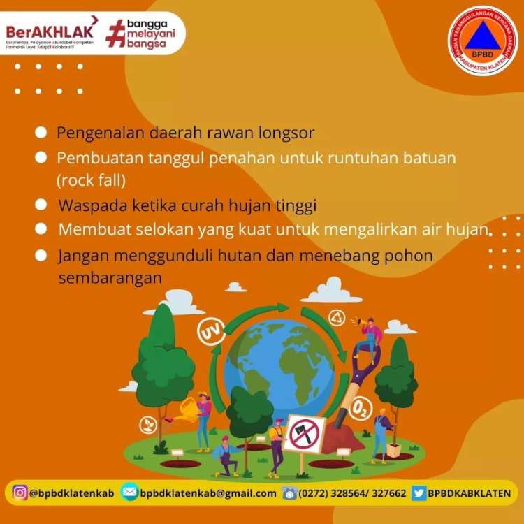 Kesiapsiagaan Menghadapi Bencana Tanah Longsor, Kenali Pra, Saat, dan Pasca Bencananya