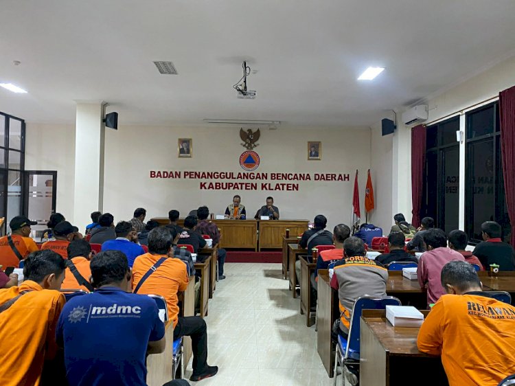 Joko Susanto Resmi Menjabat Koordinator Tim Reaksi Cepat (TRC) PB - BPBD Kabupaten Klaten Periode Tahun 2023