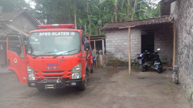 BPBD Klaten - Penanganan Kekeringan, Distribusikan Air Bersih 30.000 Liter di desa Kendalsari, Kemalang