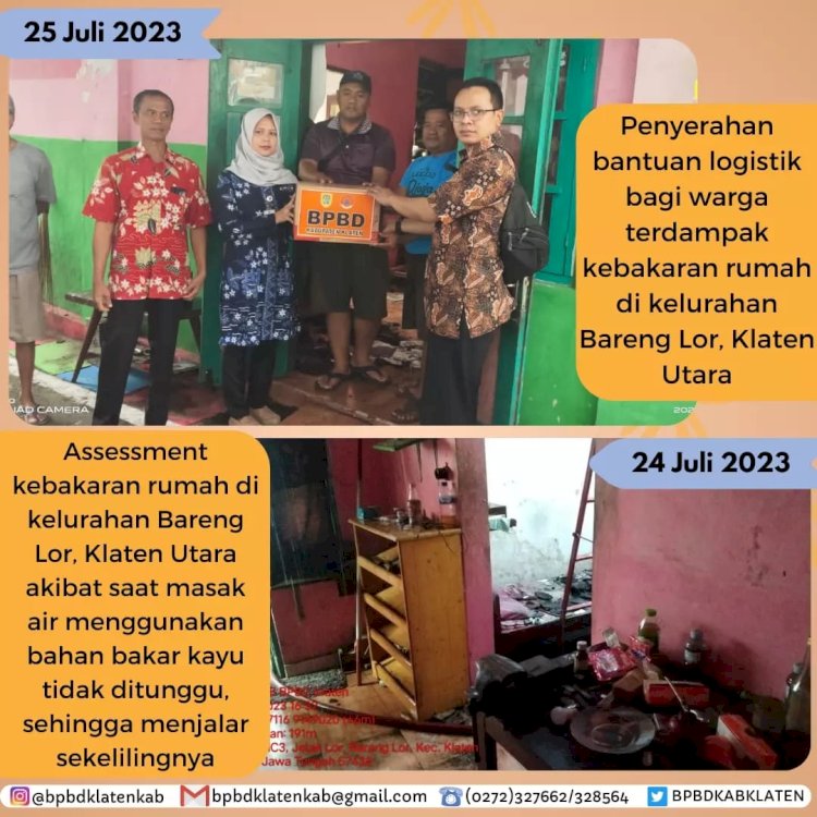 BPBD Klaten Sepekan (24 - 30 Juli 2023)