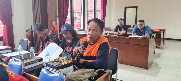 Rapat Satgas Penanggulangan Kebakaran Hutan dan Lahan di Kabupaten Klaten Tahun 2023
