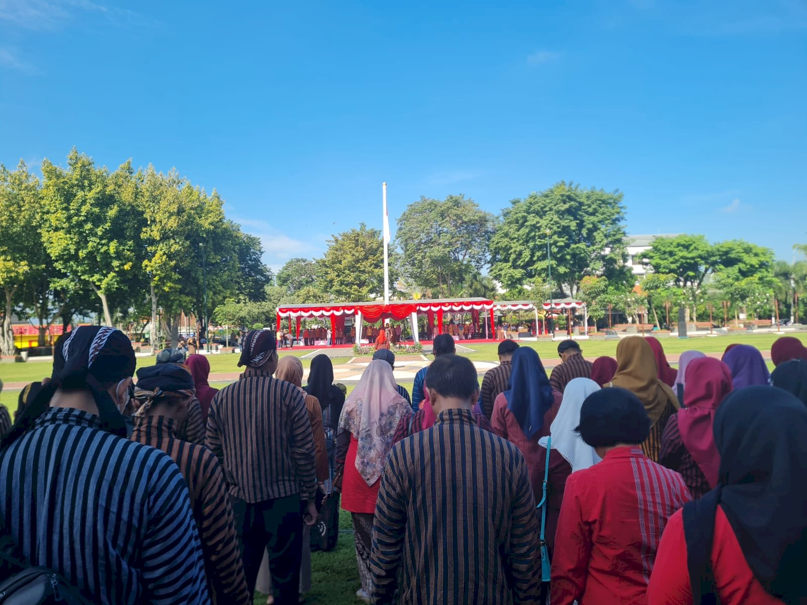 BPBD Klaten Hadiri Upacara Peringatan Hari Kartini ke-145 di Alun-alun Klaten