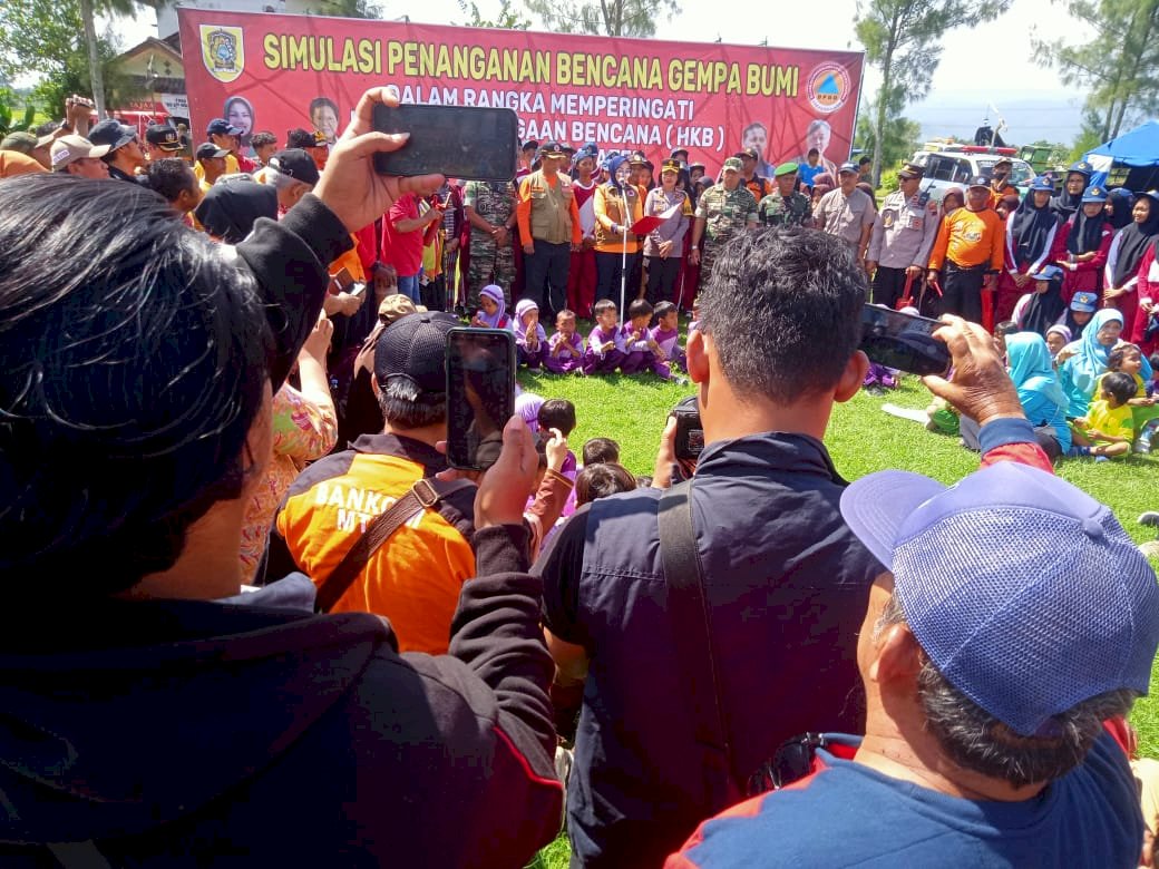 BPBD Klaten Peringati Hari Kesiapsiagaan Bencana (HKB) 2024 di desa Gesikan, Gantiwarno