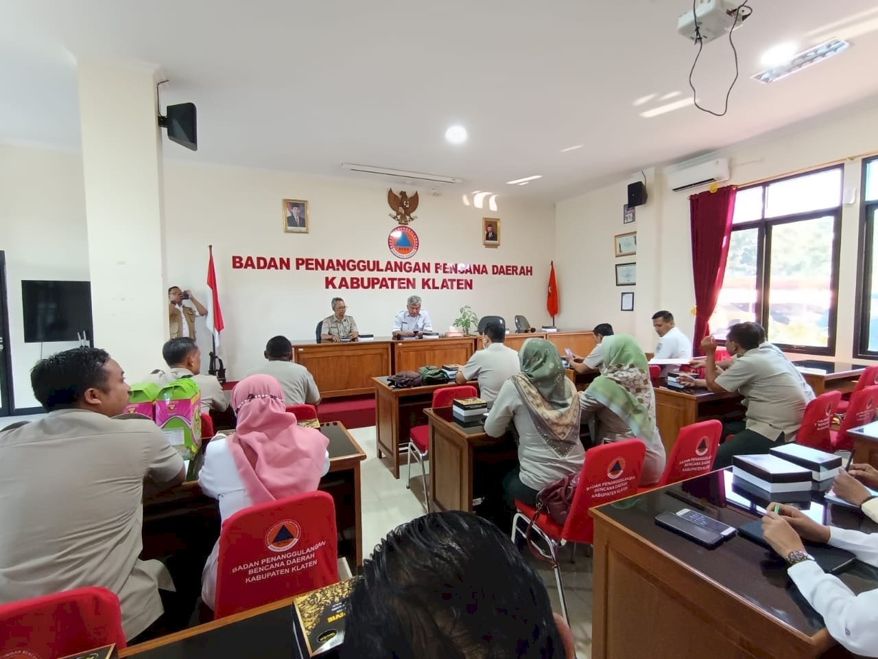 Kunjungan Kerja dari BPBD Kabupaten Ngawi ke BPBD Kabupaten Klaten