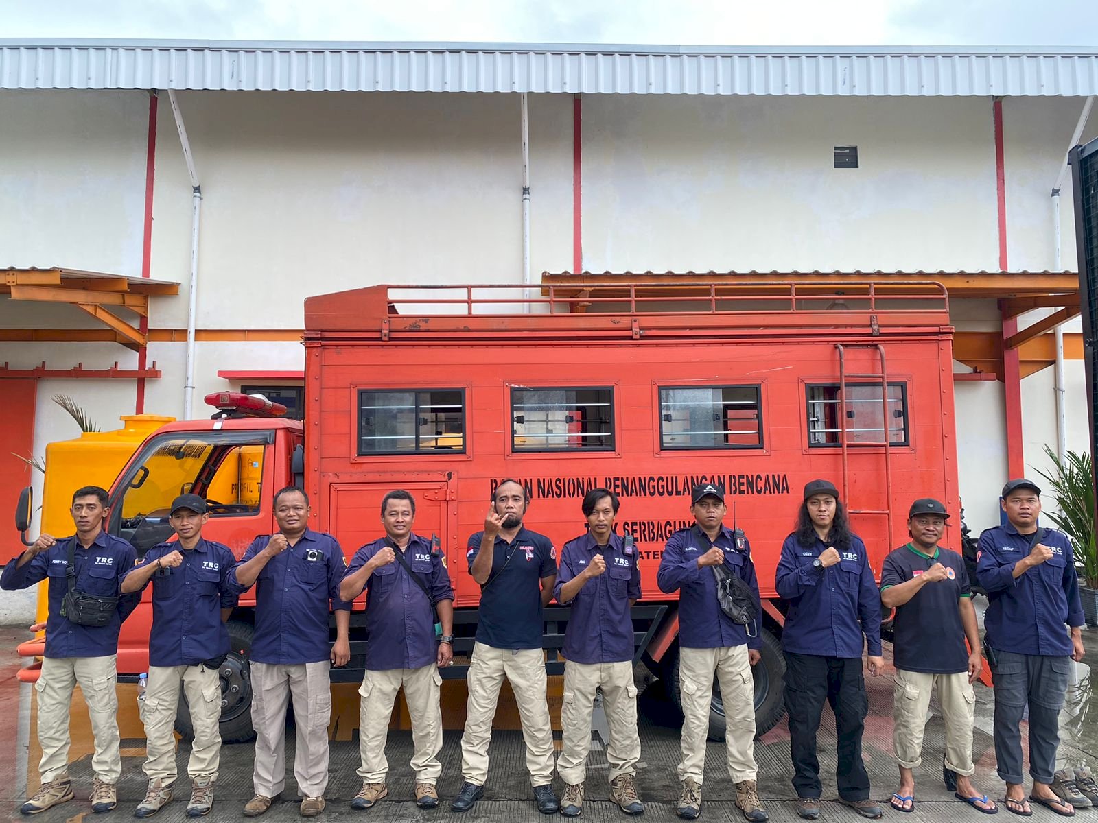 BPBD Klaten Mengikuti Latihan Gabungan TRC/Relawan se-Solo Raya di Tawangmangu