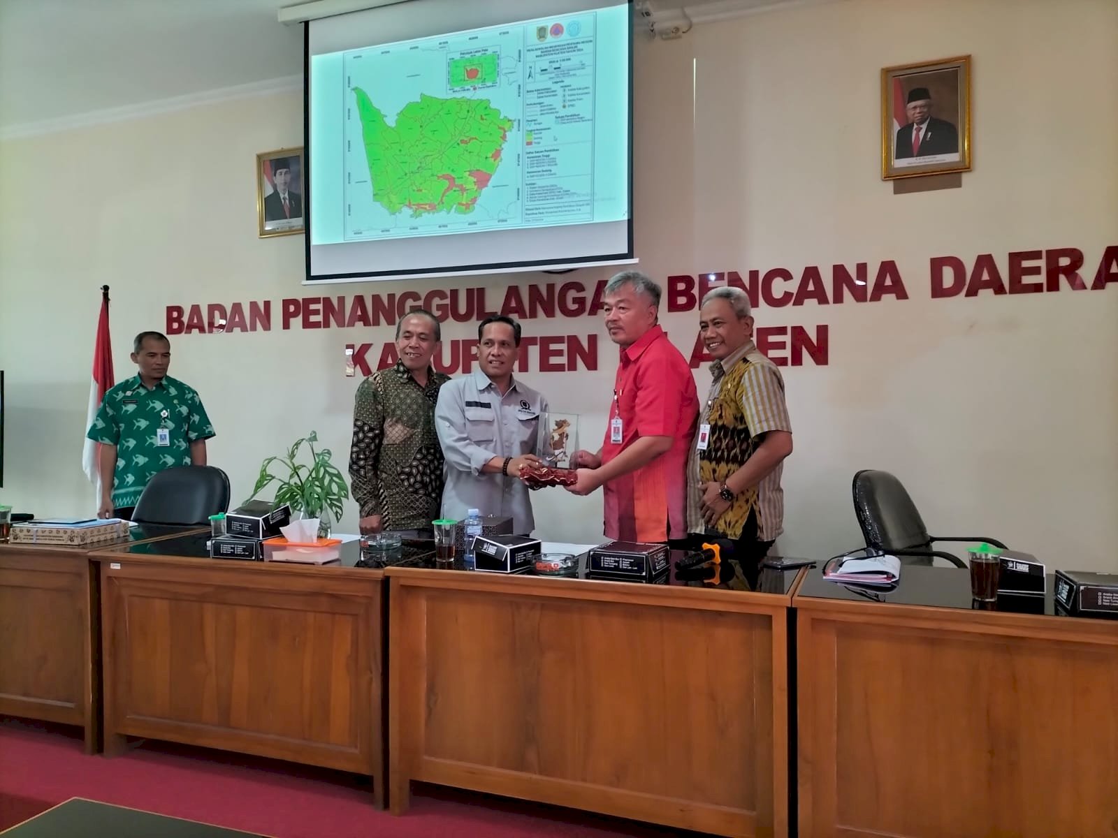 Kunjungan dari DPRD Komisi C dan BPBD Kabupaten Semarang