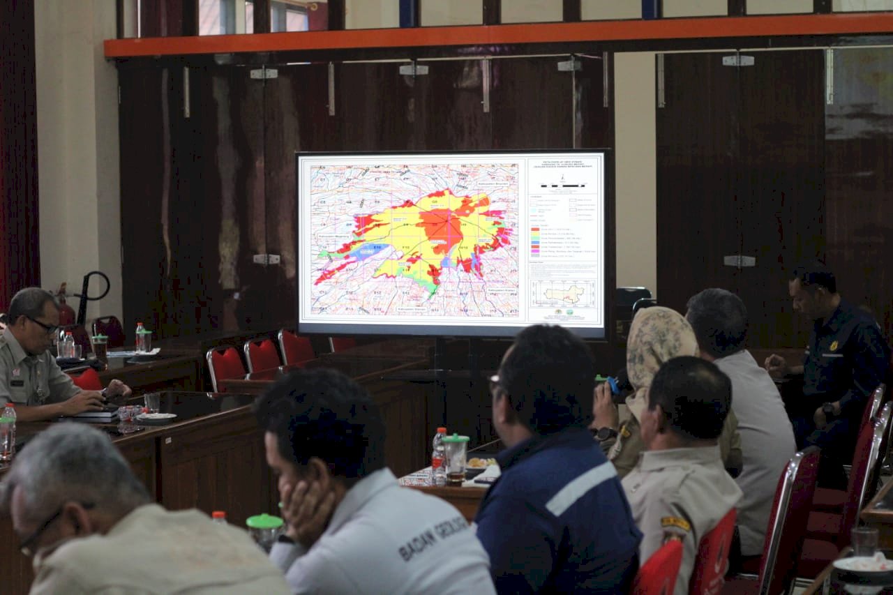 Rapat Koordinasi Pemutakhiran Informasi Aktivitas Gunung Merapi Terkini