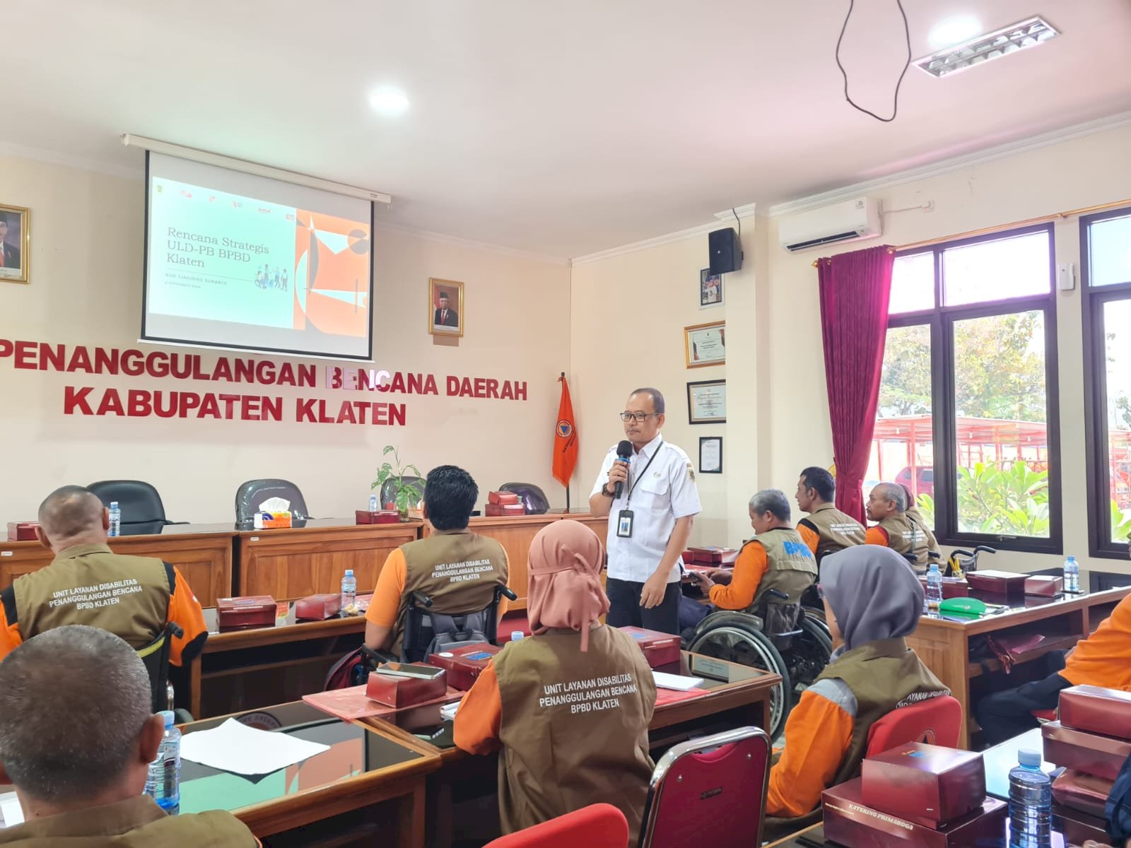 Pelatihan Training of Fasilitator (ToF) Unit Layanan Disabilitas Penanggulangan Bencana (ULD-PB) BPBD Kabupaten Klaten