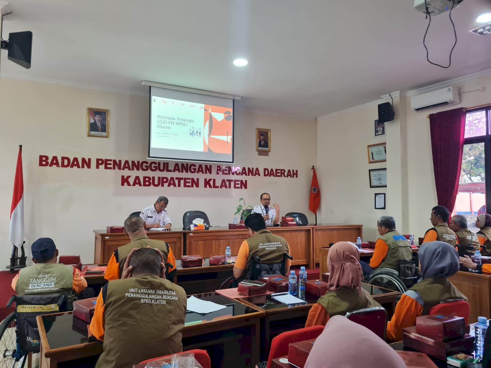 Pelatihan Training of Fasilitator (ToF) Unit Layanan Disabilitas Penanggulangan Bencana (ULD-PB) BPBD Kabupaten Klaten