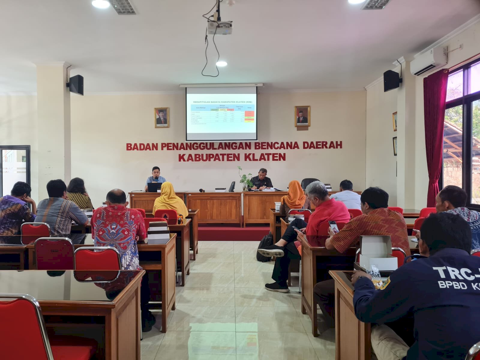 Focus Group Discussion (FGD)  Dokumen Rencana Penanggulangan Bencana Kabupaten Klaten Tahun 2025 - 2030