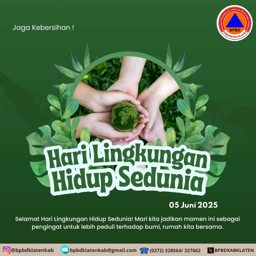 Selamat Hari Lingkungan Hidup Sedunia Tahun 2025
