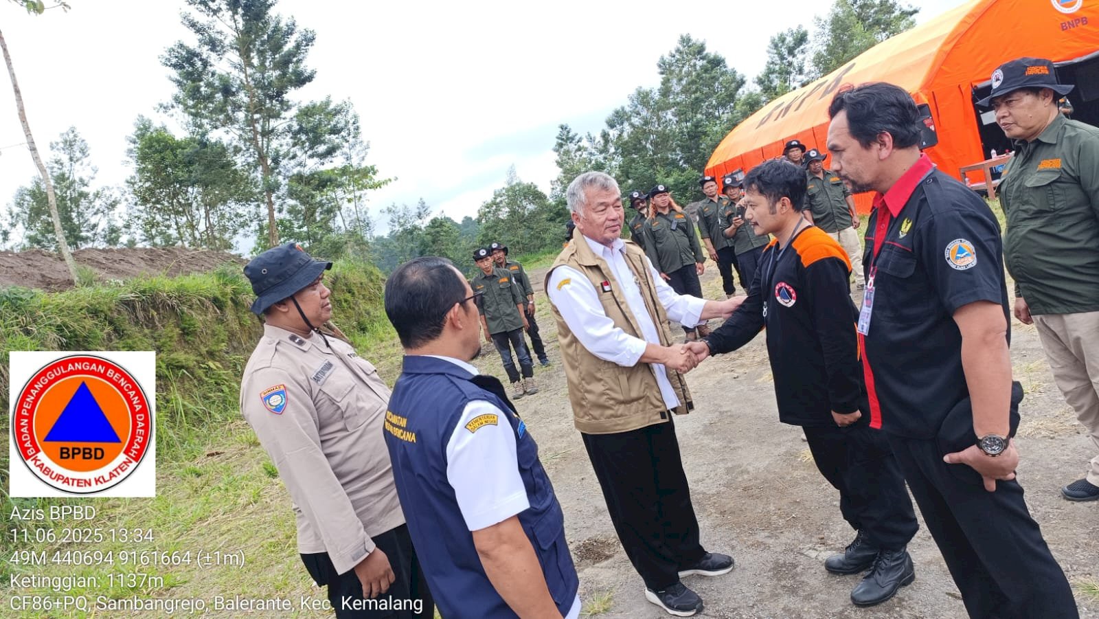 Menjadi Narasumber dalam giat Pembentukan dan Pelatihan TRC (Tim Reaksi Cepat) Kecamatan Kemalang
