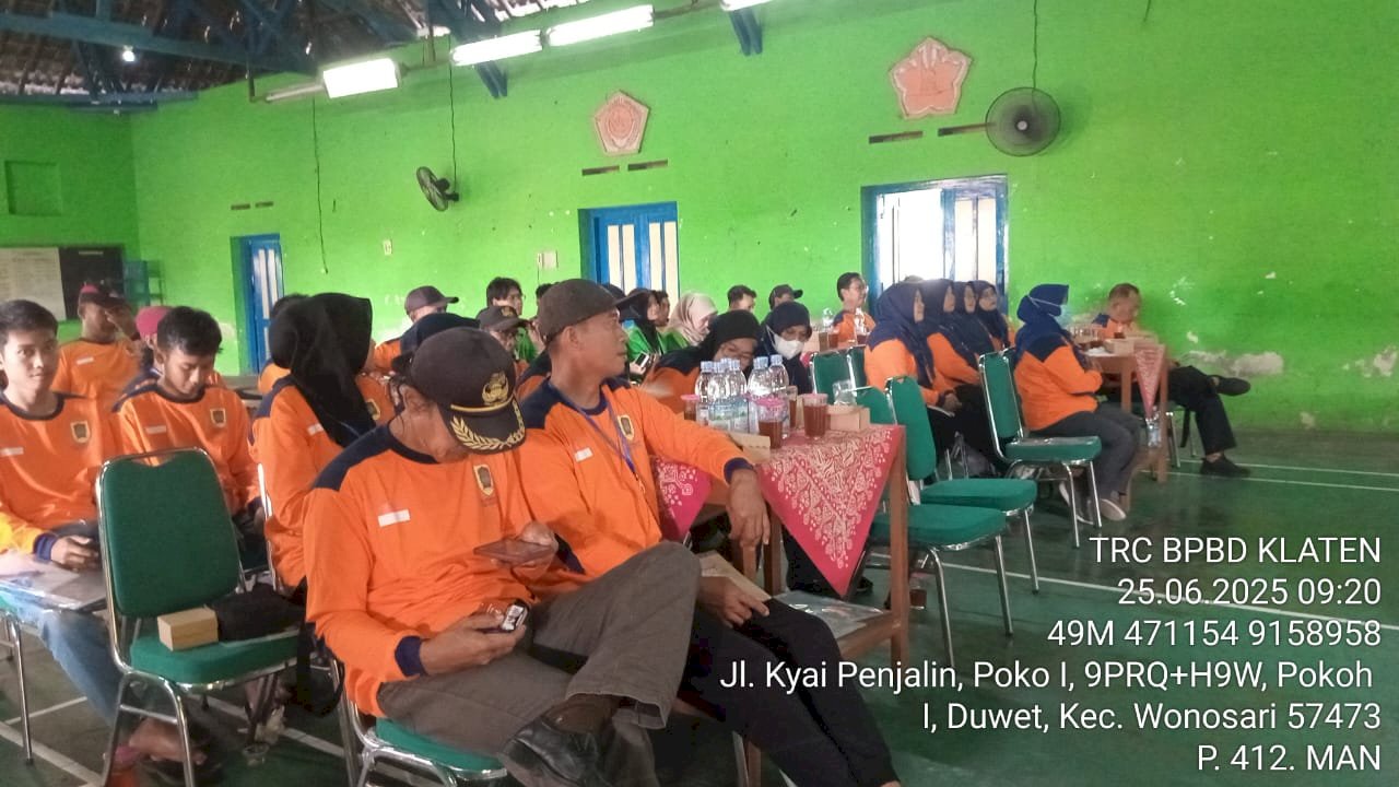 Menjadi Narasumber dalam Giat Pelatihan Bersama DESTANA Pola Kolaboratif se-Kecamatan Wonosari