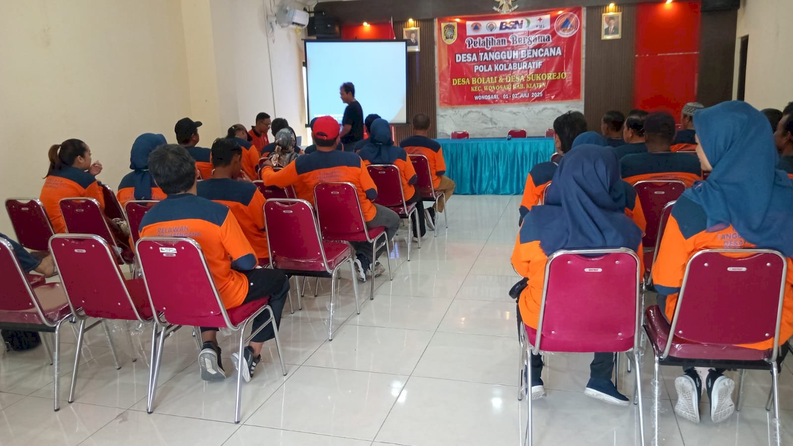Menjadi Narasumber dalam Giat Pelatihan Bersama DESTANA Pola Kolaboratif desa Bolali dan desa Sukorejo, Kecamatan Wonosari