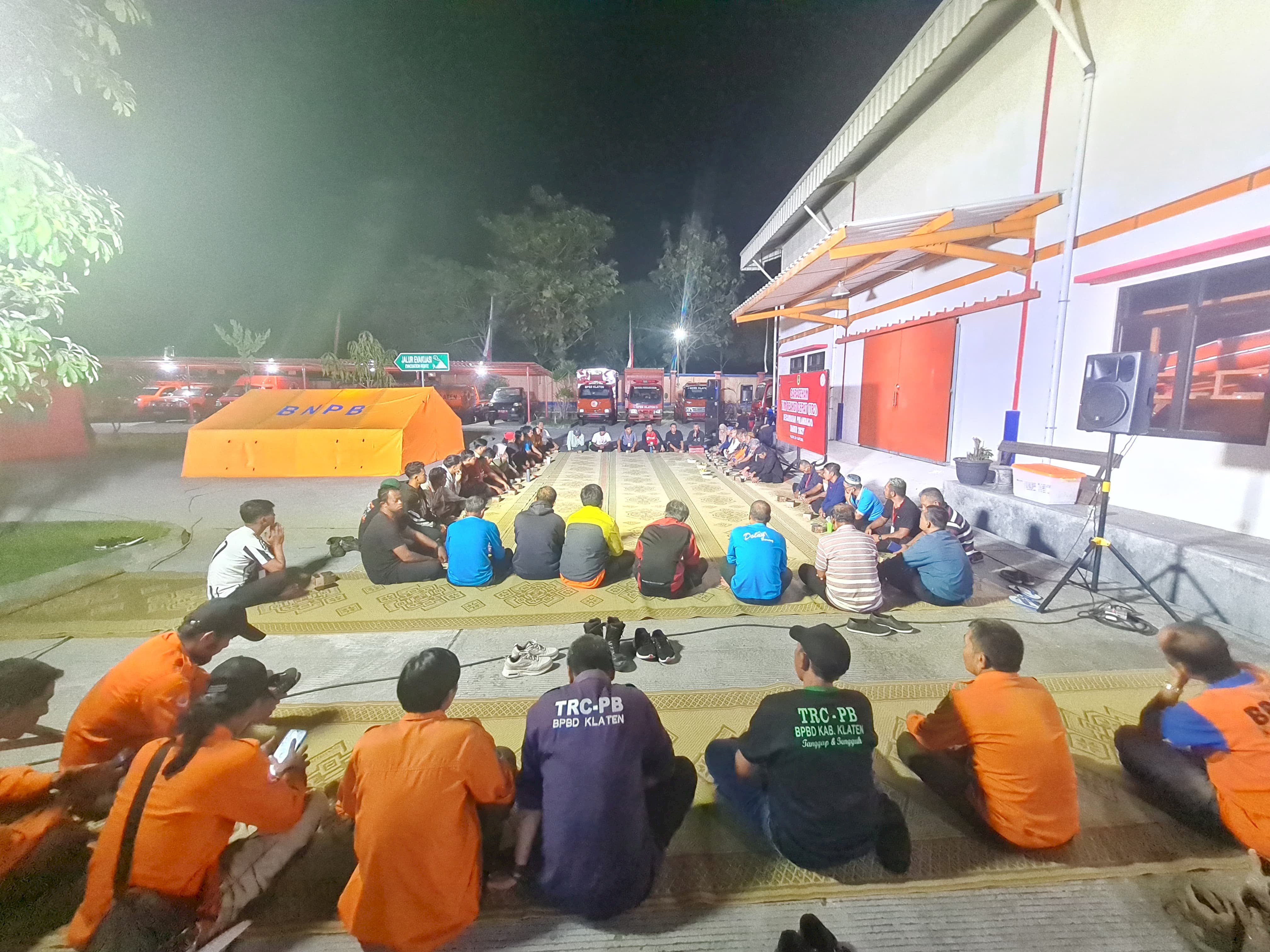Pelatihan dan Pembekalan Tim Reaksi Cepat (TRC) Kecamatan Polanharjo