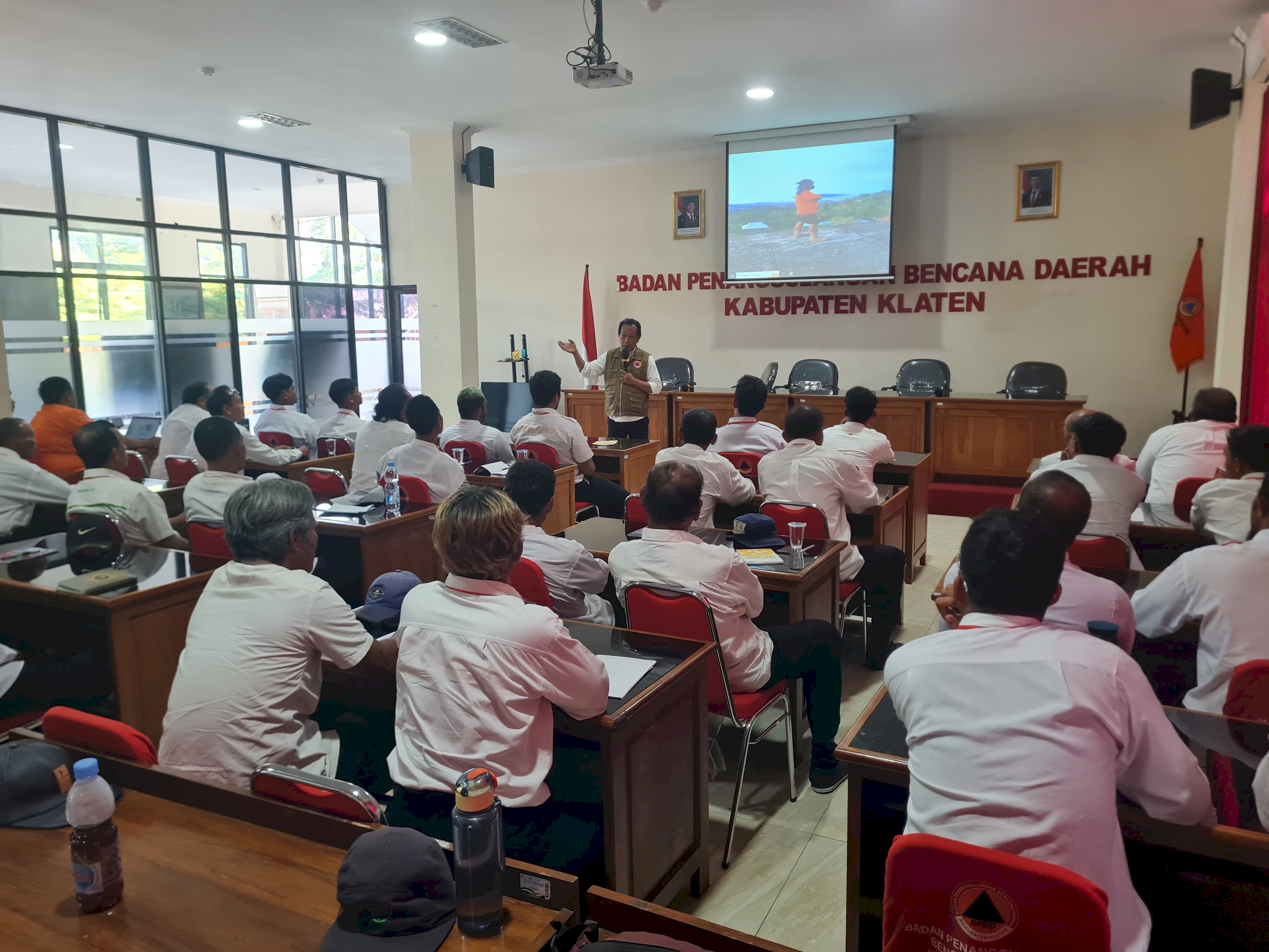 Pelatihan dan Pembekalan Tim Reaksi Cepat (TRC) Kecamatan Polanharjo