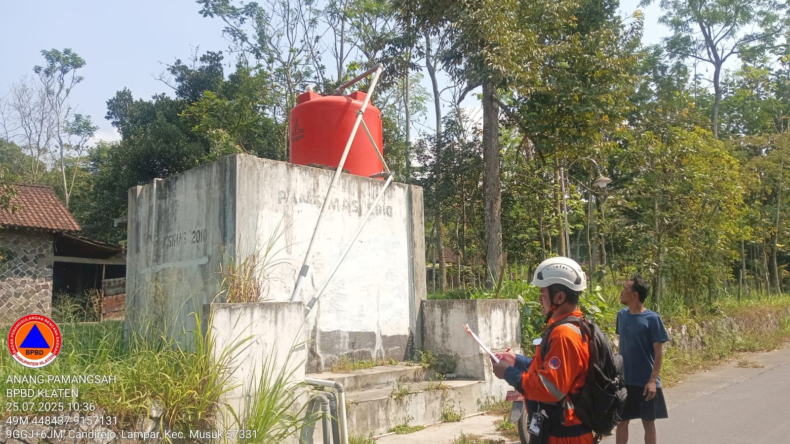 Assessment Bak Air Bersih di Wilayah Terdampak Kekeringan