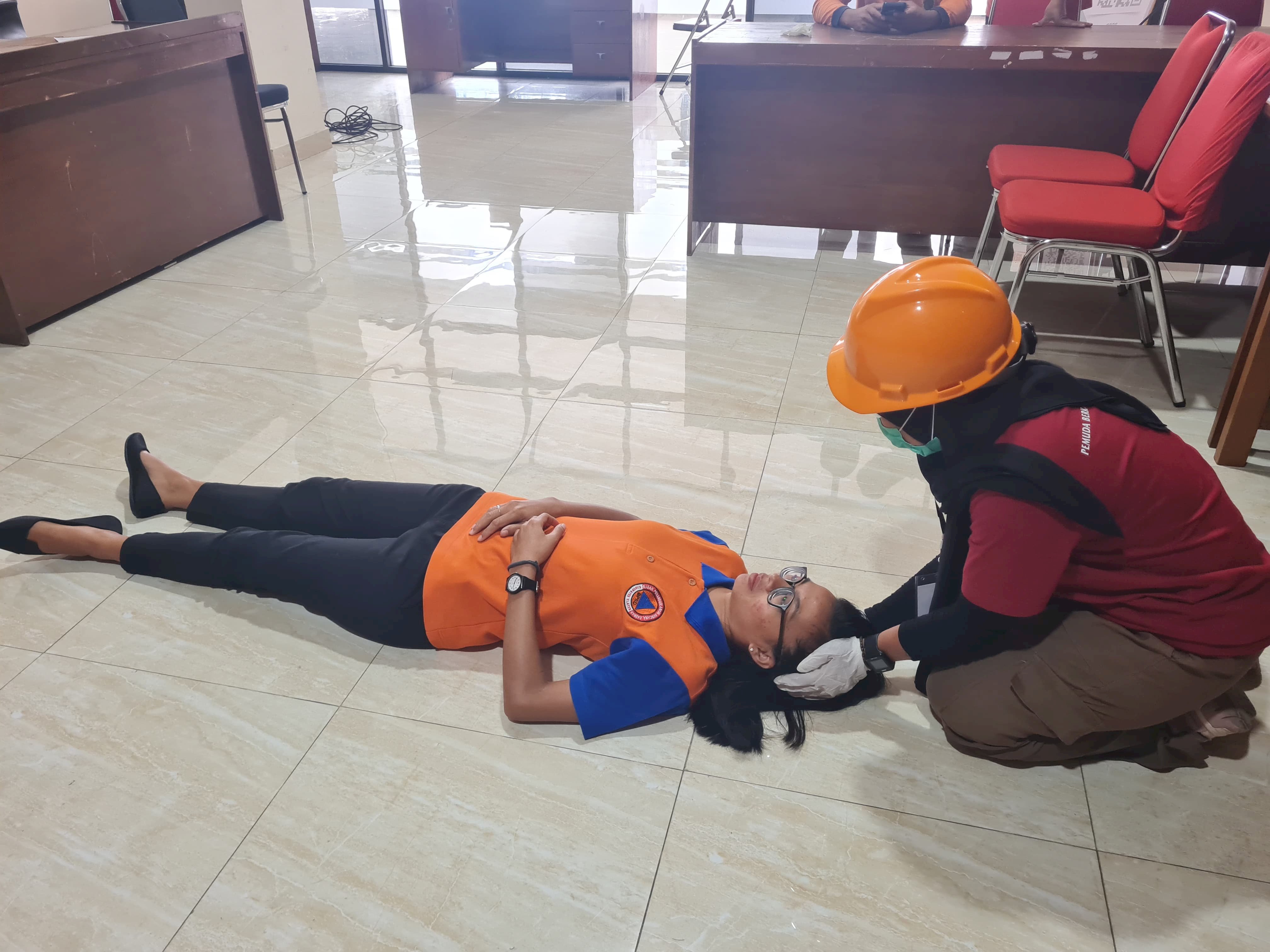 Pelatihan Medical First Respond (MFR) Bagi Relawan Kecamatan Wedi di BPBD Kabupaten Klaten