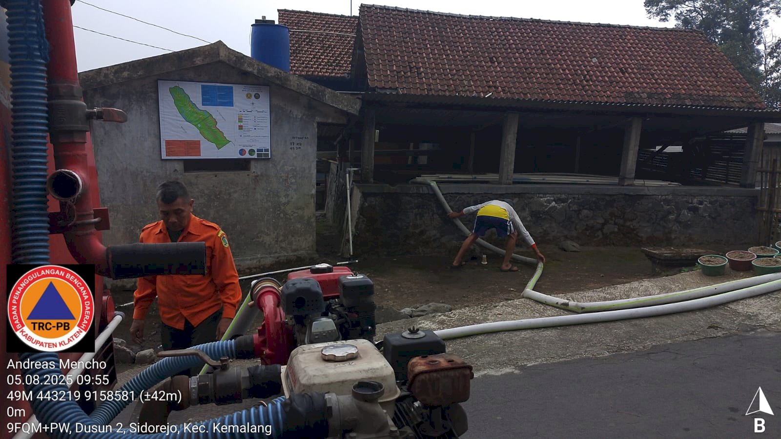 Distribusikan Air Bersih 12 Tangki di Empat Desa, Kecamatan Kemalang