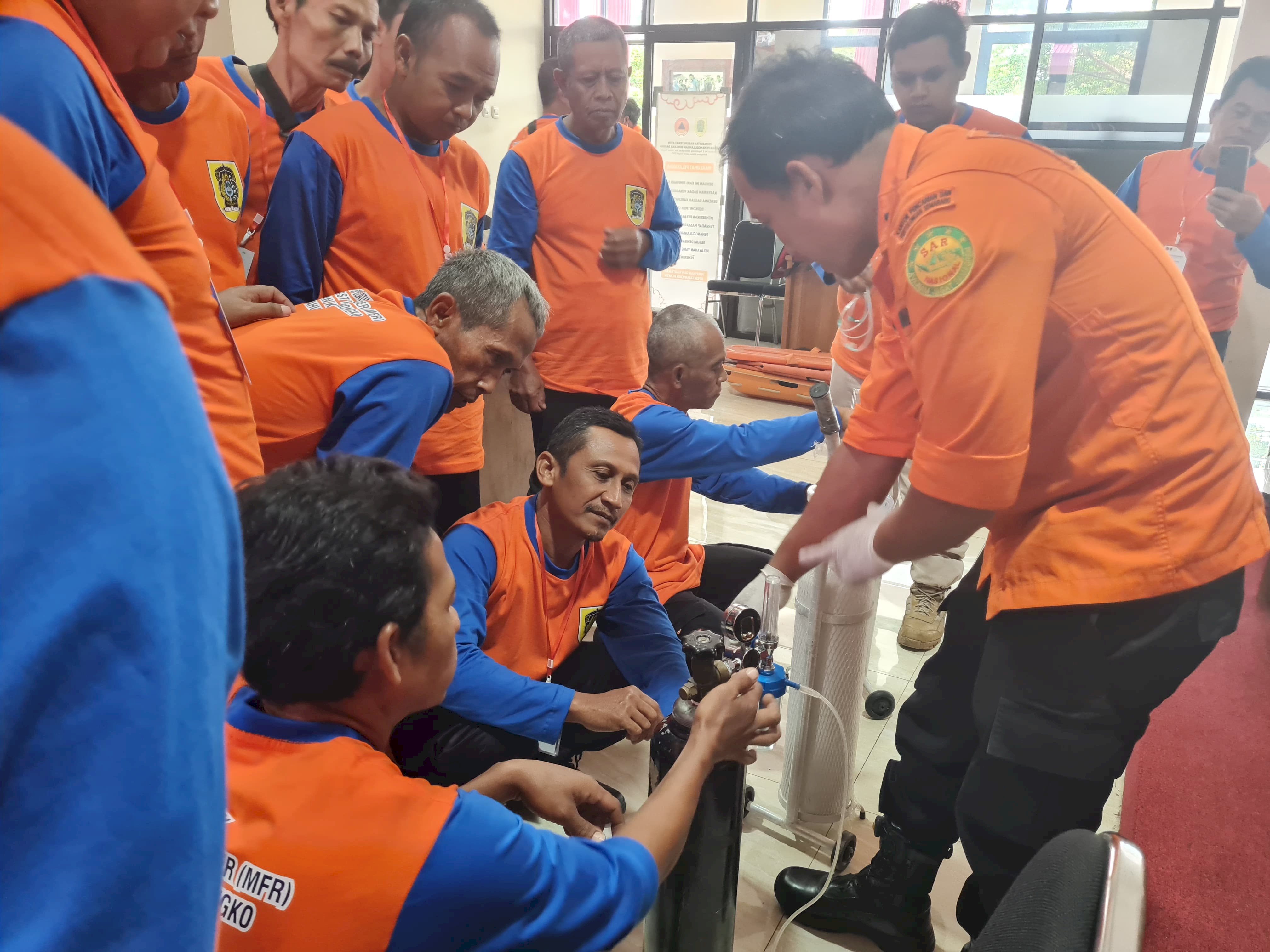 Pelatihan Medical First Respond (MFR) Bagi Relawan Kecamatan Karangnongko di BPBD Kabupaten Klaten