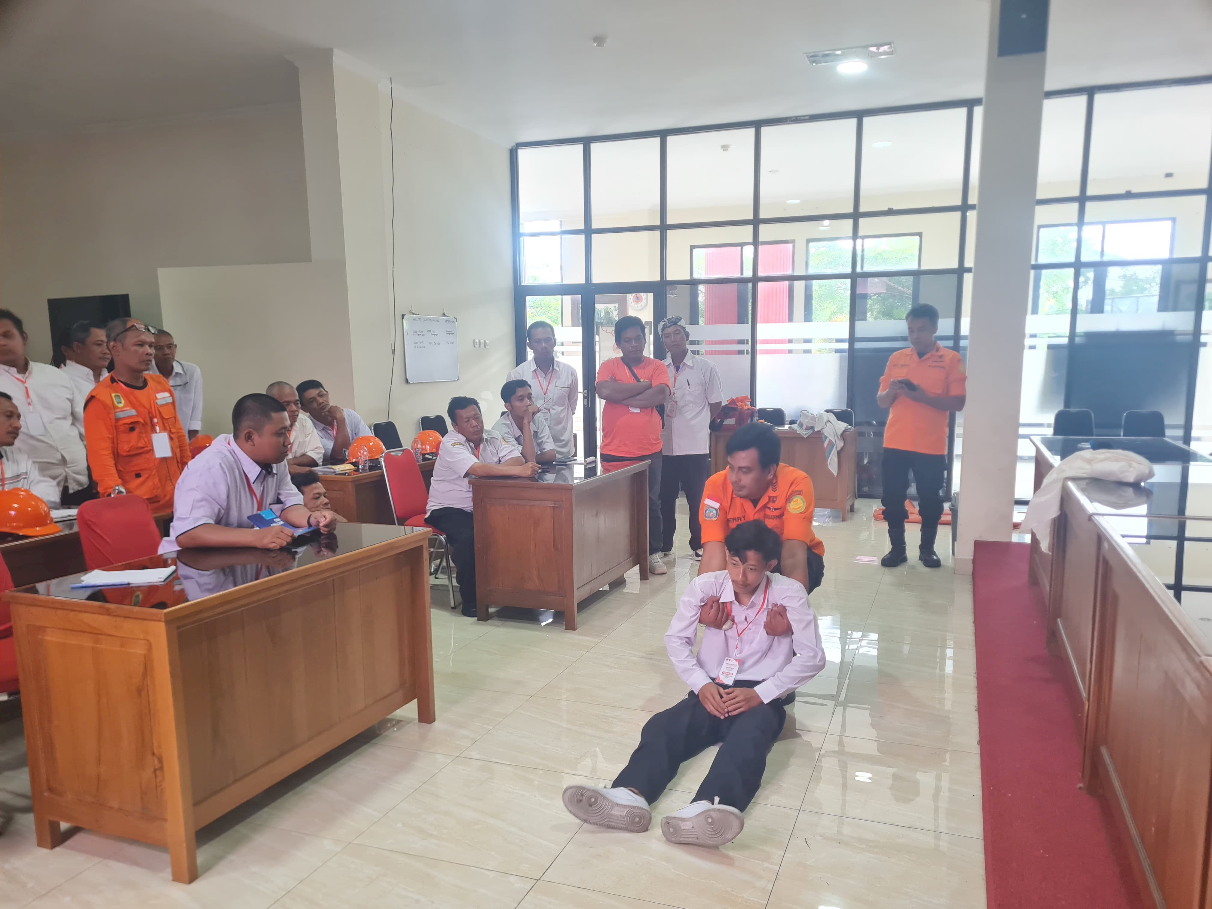 Pelatihan Medical First Respond (MFR) Bagi Relawan Kecamatan Karangnongko di BPBD Kabupaten Klaten