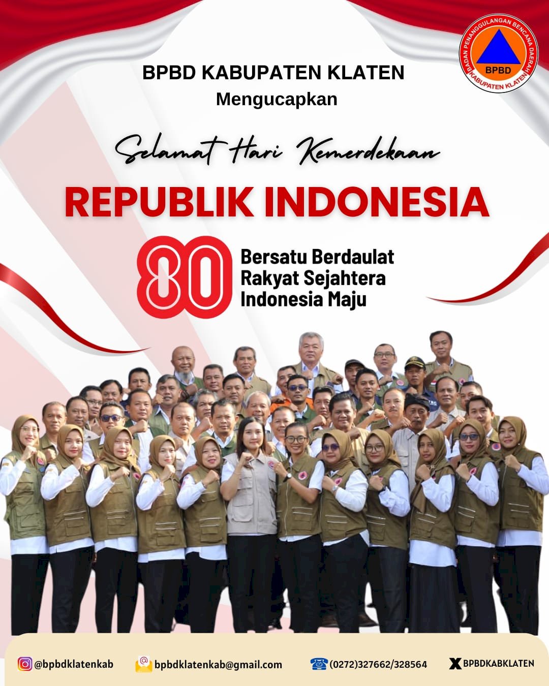 Selamat Hari Kemerdekaan Republik Indonesia Ke 80 Tahun 2025