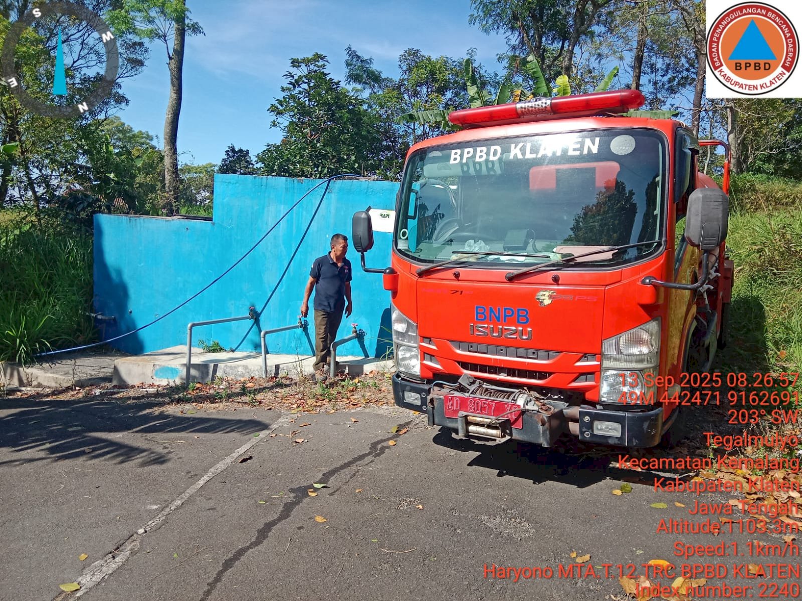 Distribusikan Air Bersih 9 Tangki di Tiga Desa, Kecamatan Kemalang