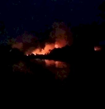 Kebakaran Lahan di Kecamatan Polanharjo