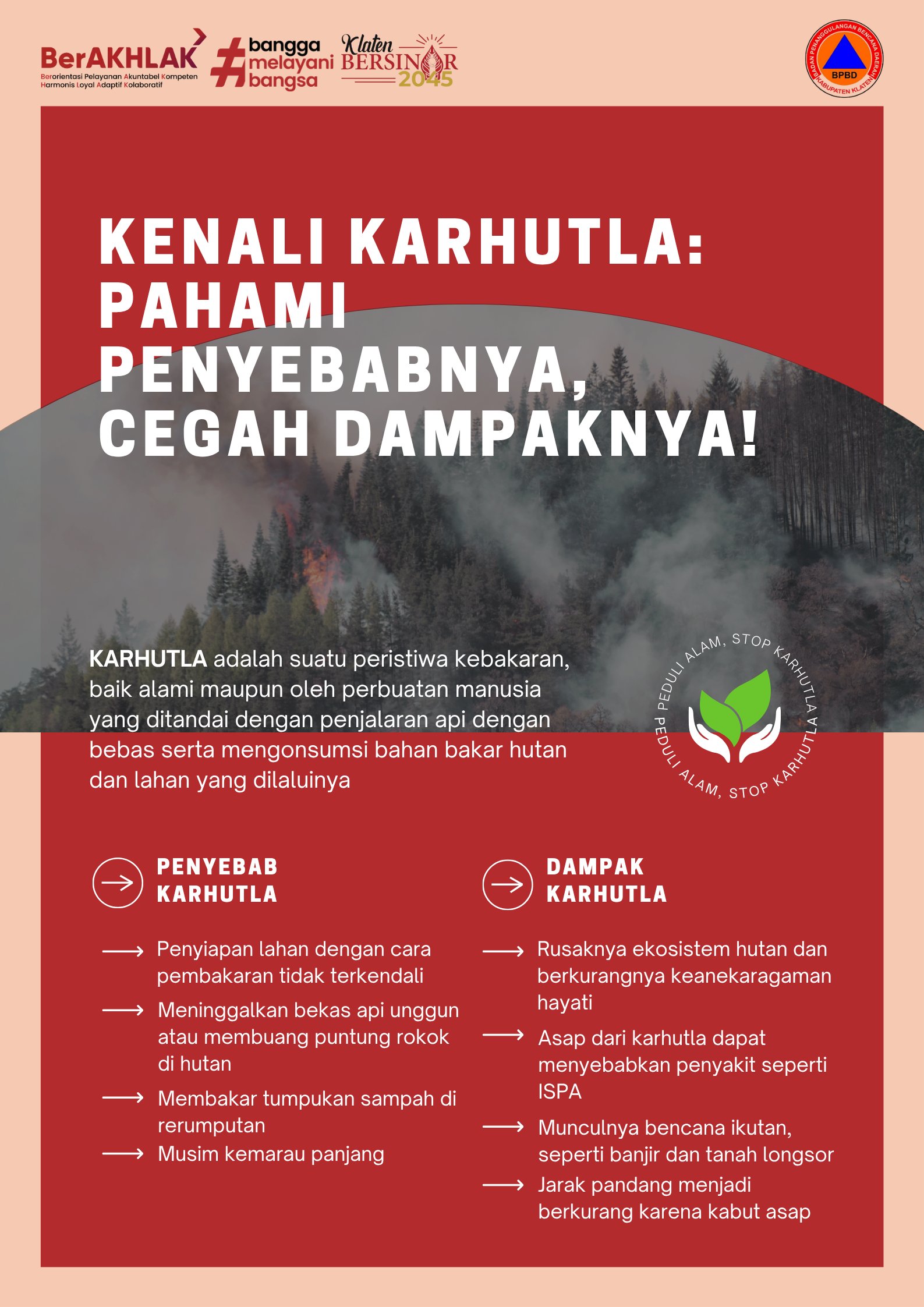 Kenali Karhutla: Pahami Penyebabnya, Cegah Dampaknya!