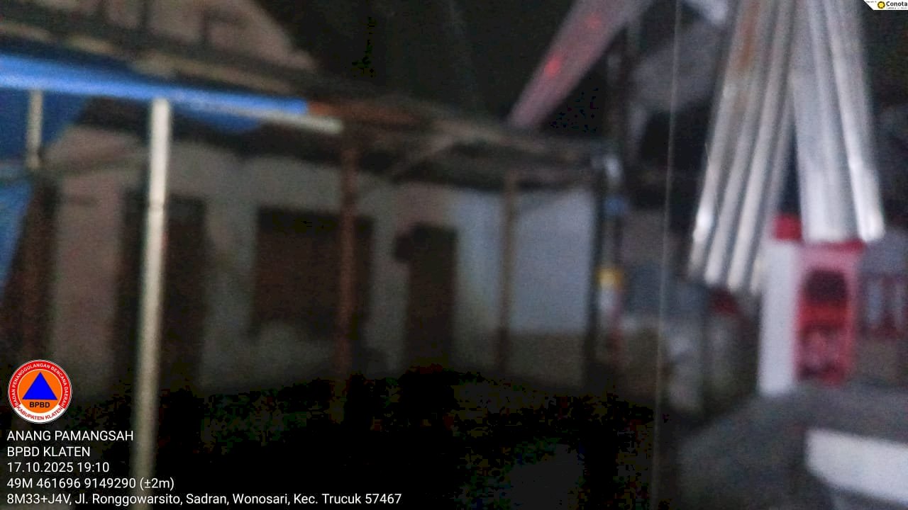 Assessment Dampak Angin Kencang di Beberapa Wilayah Kabupaten Klaten