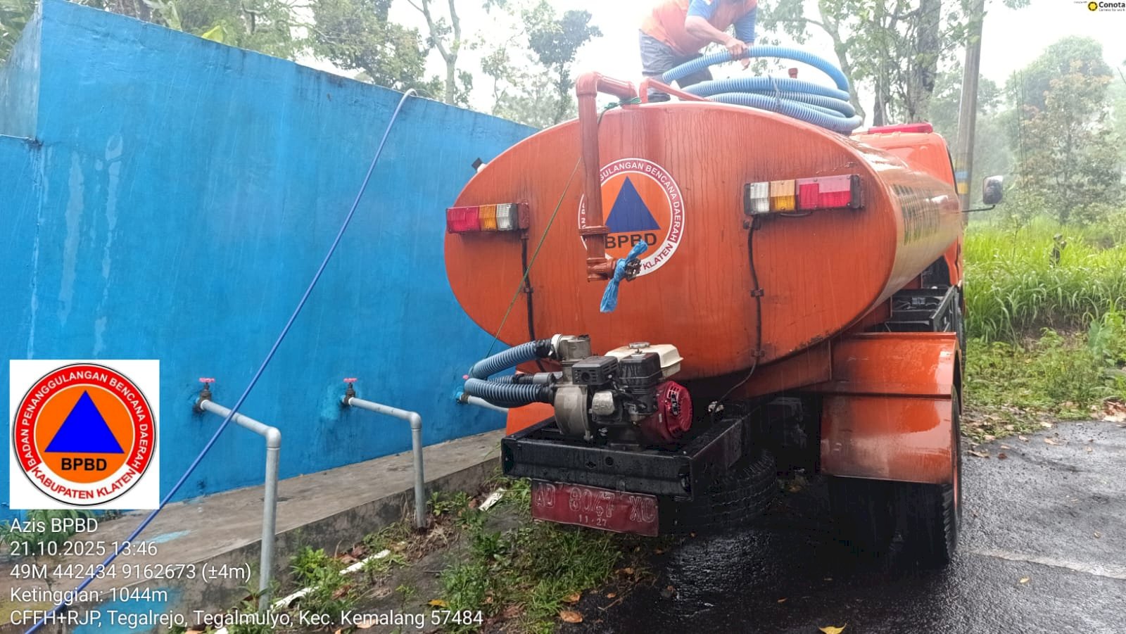 Distribusi Air Bersih Bencana Kekeringan