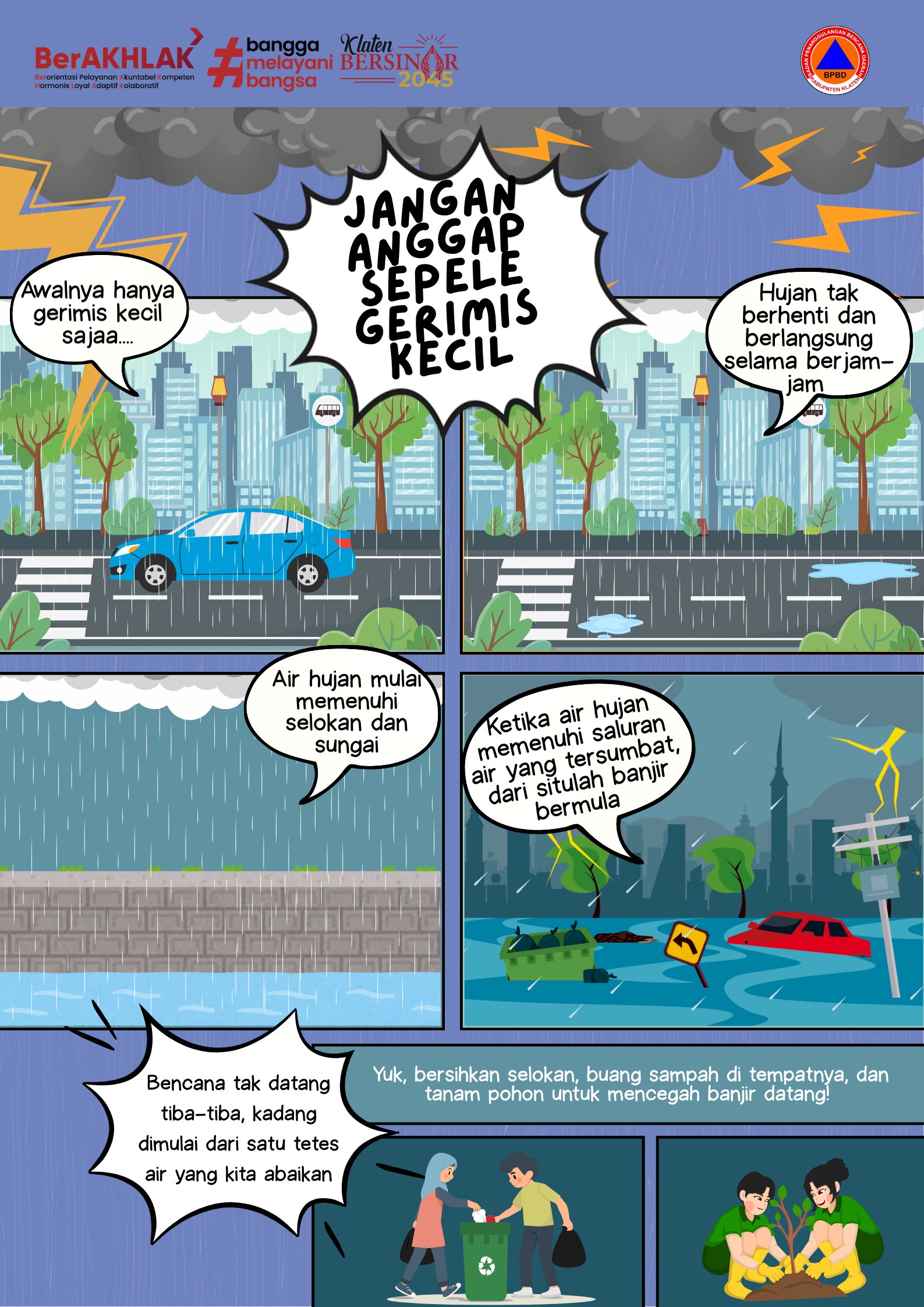 Jangan Anggap Sepele Gerimis Kecil!