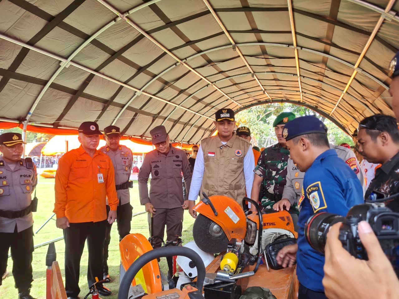 BPBD Kabupaten Klaten Gelar Apel Kesiapsiagaan Bencana dan Peralatan