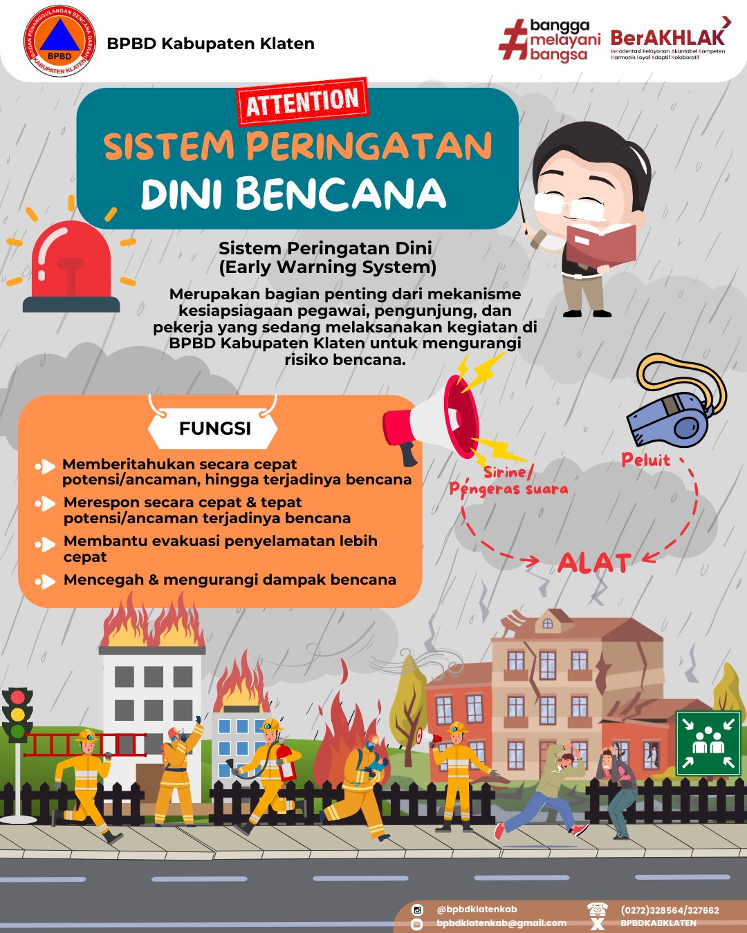 Sistem Peringatan Dini (Early Warning System) dalam Mengurangi Risiko Bencana