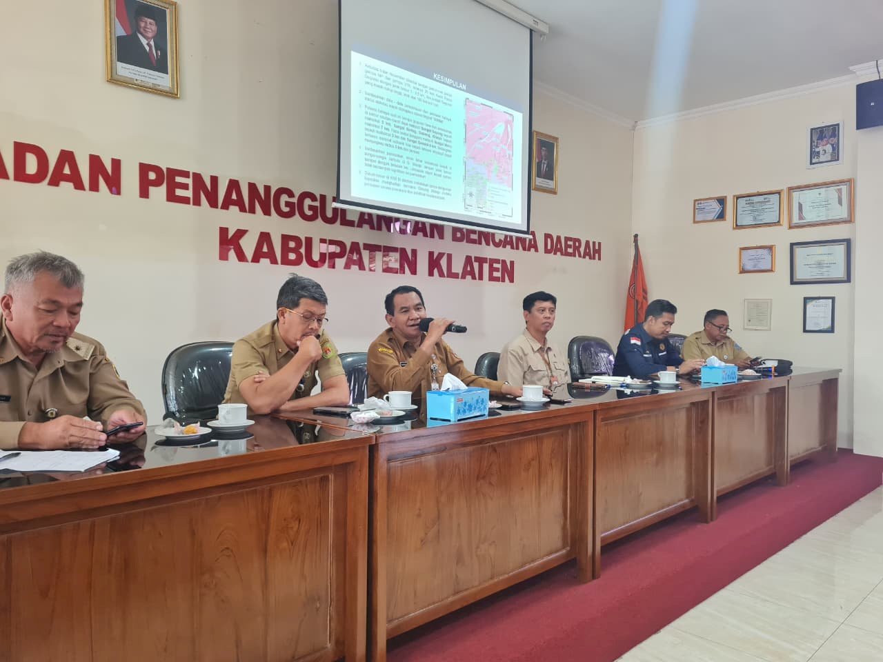 Rapat Koordinasi Update Informasi Aktivitas Gunung Merapi