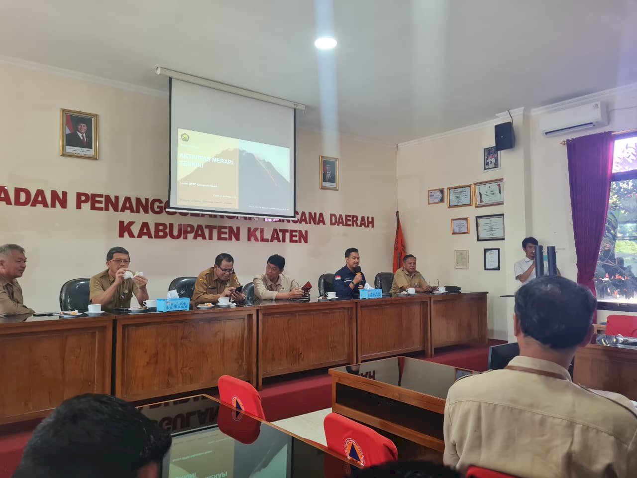 Rapat Koordinasi Update Informasi Aktivitas Gunung Merapi