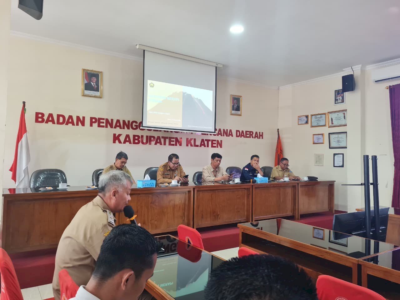 Rapat Koordinasi Update Informasi Aktivitas Gunung Merapi