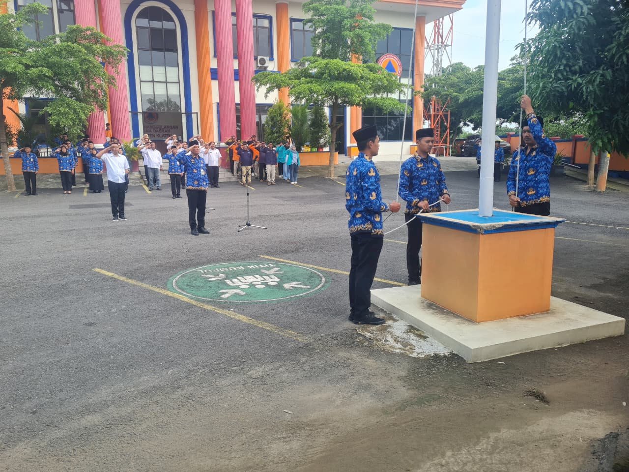 BPBD Klaten Laksanakan Upacara Peringatan HUT Ke-54 KORPRI