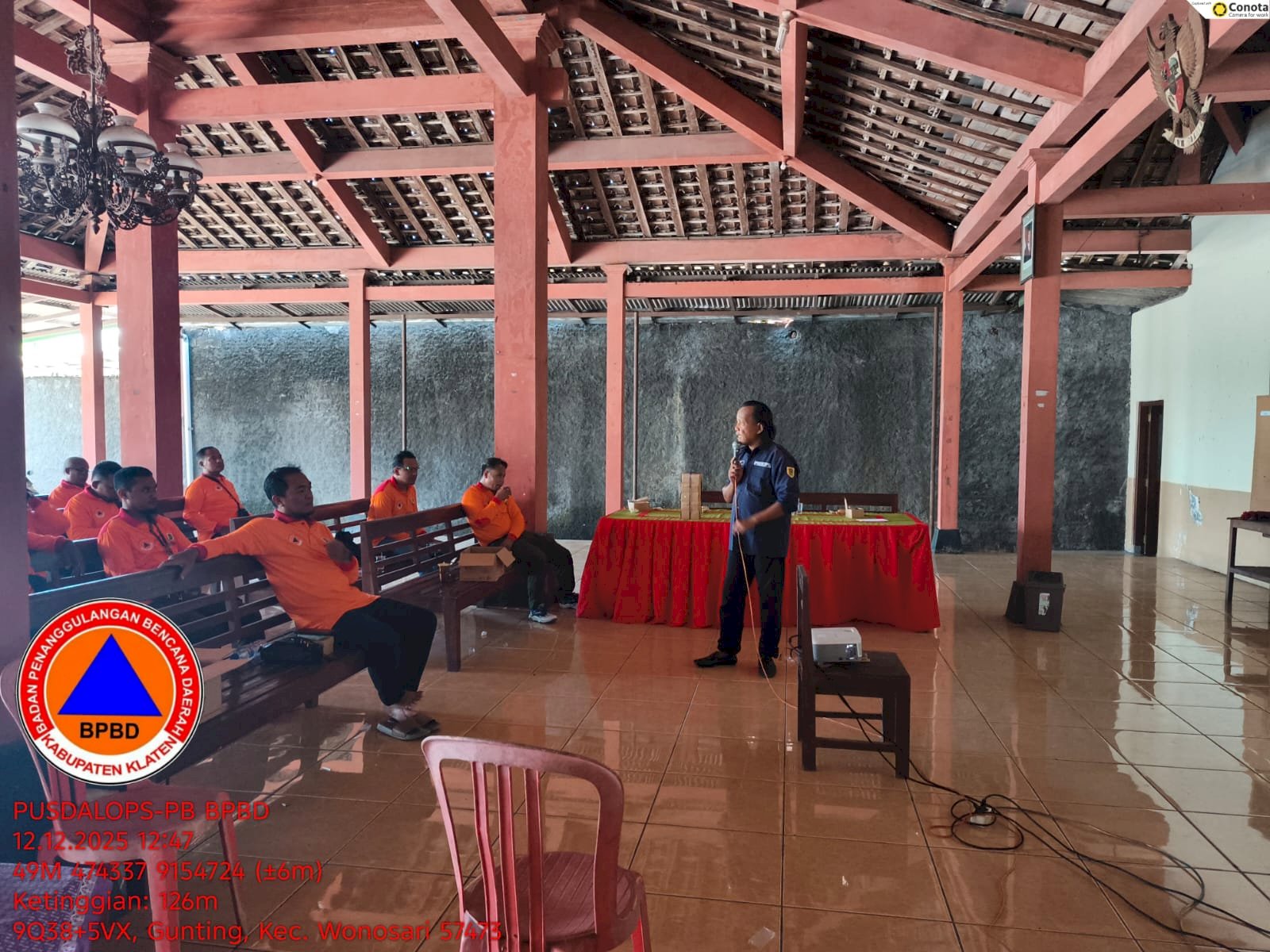 Pelatihan Assessment TRC Kecamatan Wonosari