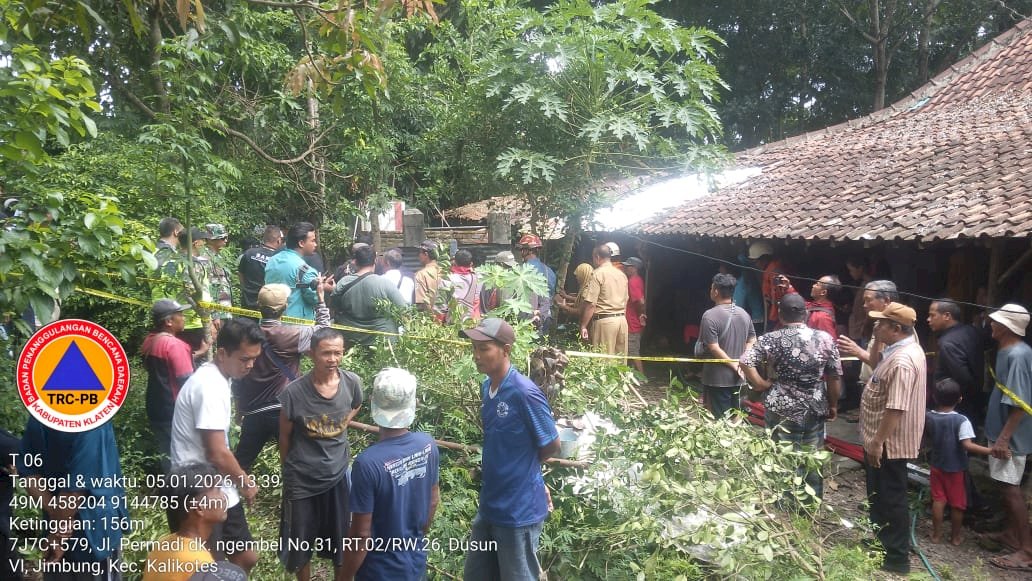 Respon Cepat: TRC BPBD Klaten Evakuasi Laka Sumur di Desa Jimbung, Kecamatan Kalikotes