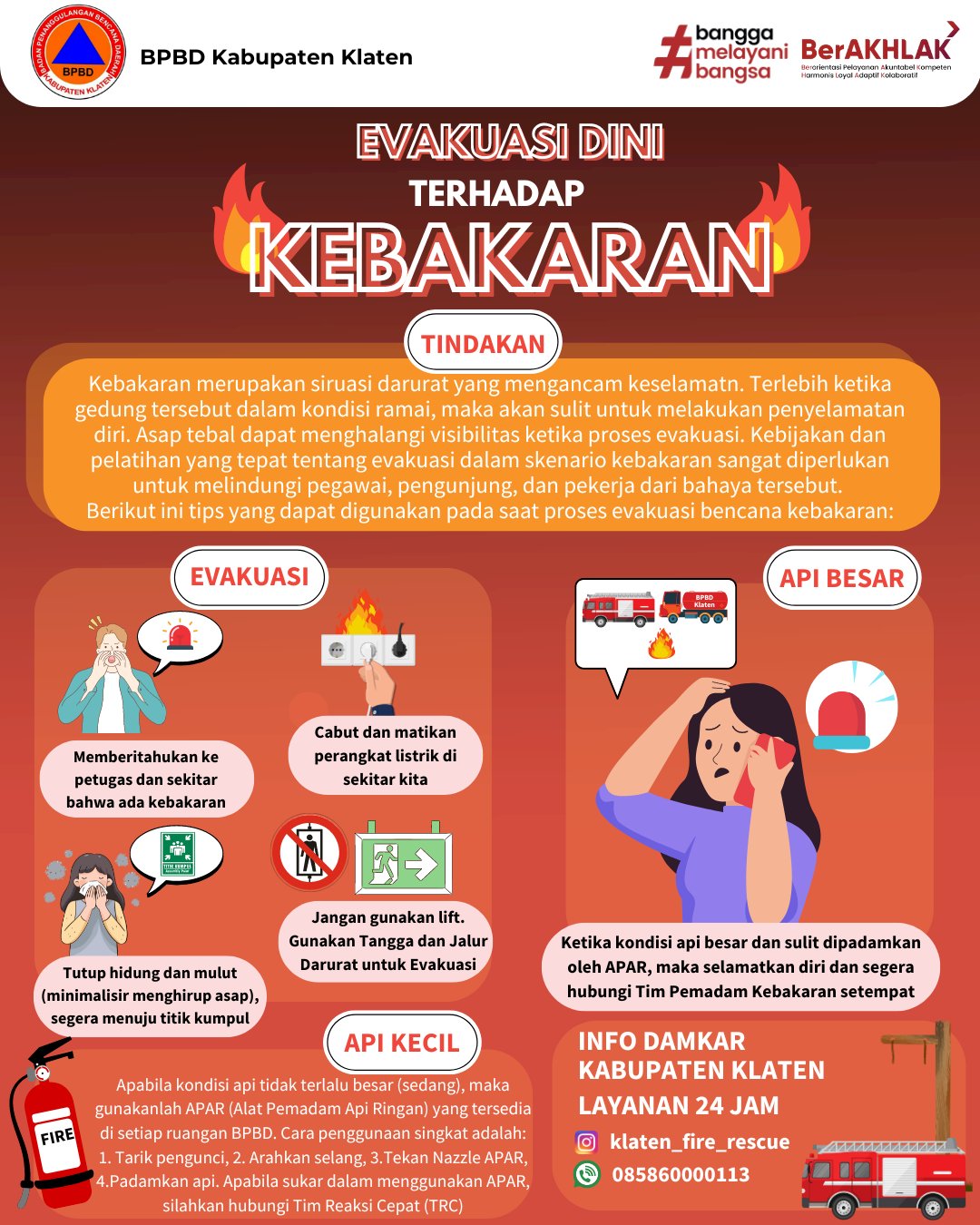 Simak! Evakusi Dini Terhadap Kebakaran