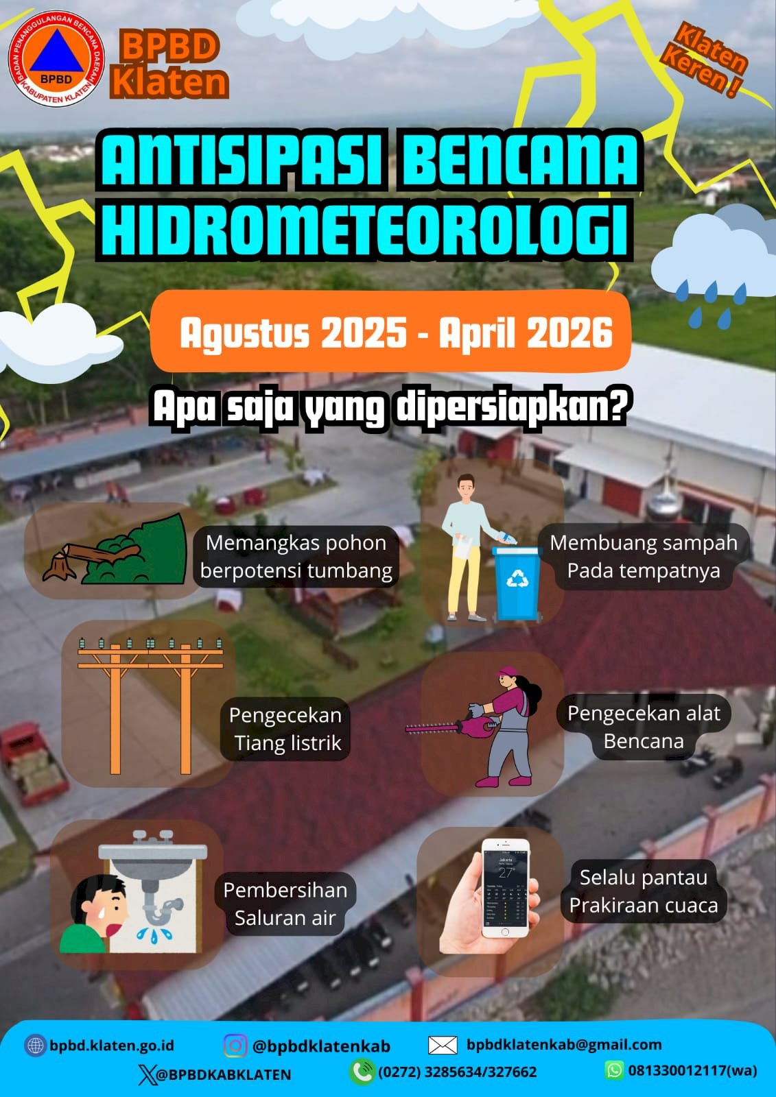 Antisipasi Bencana Hidrometeorologi!