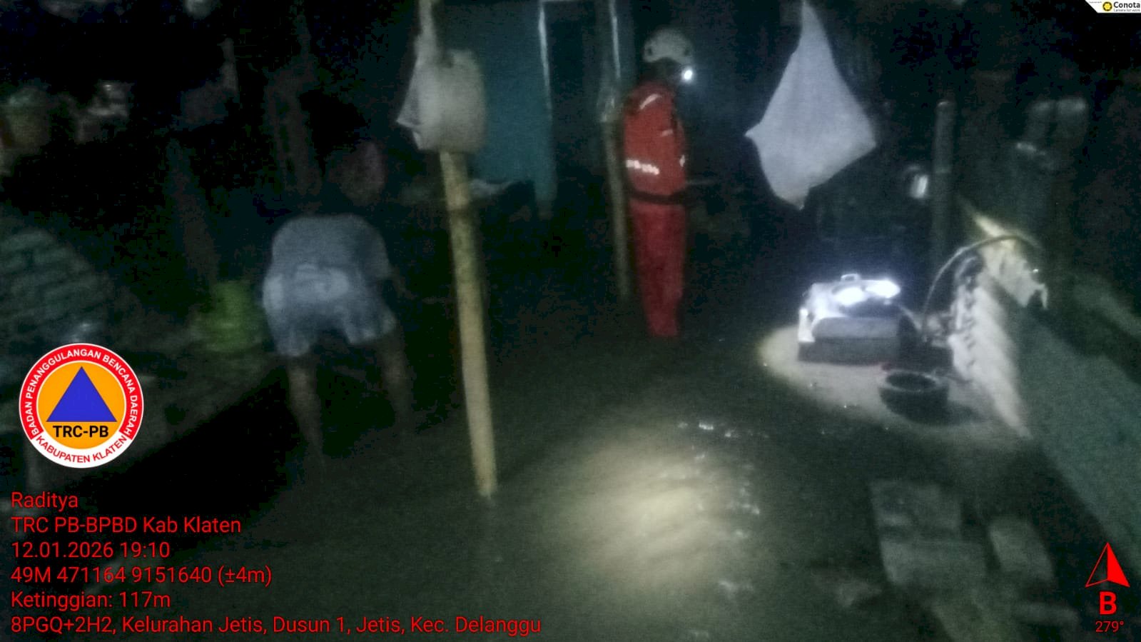 Hujan Lebat, Sebabkan Banjir dan Angin Kencang di 7 Kecamatan