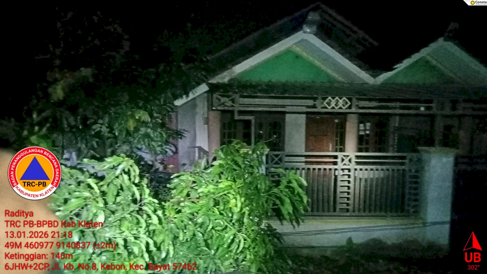 Penanganan Pohon Tumbang di Tiga Desa, Kecamatan Bayat. Akibat Hujan dengan Intensitas Lebat Disertai Angin Kencang