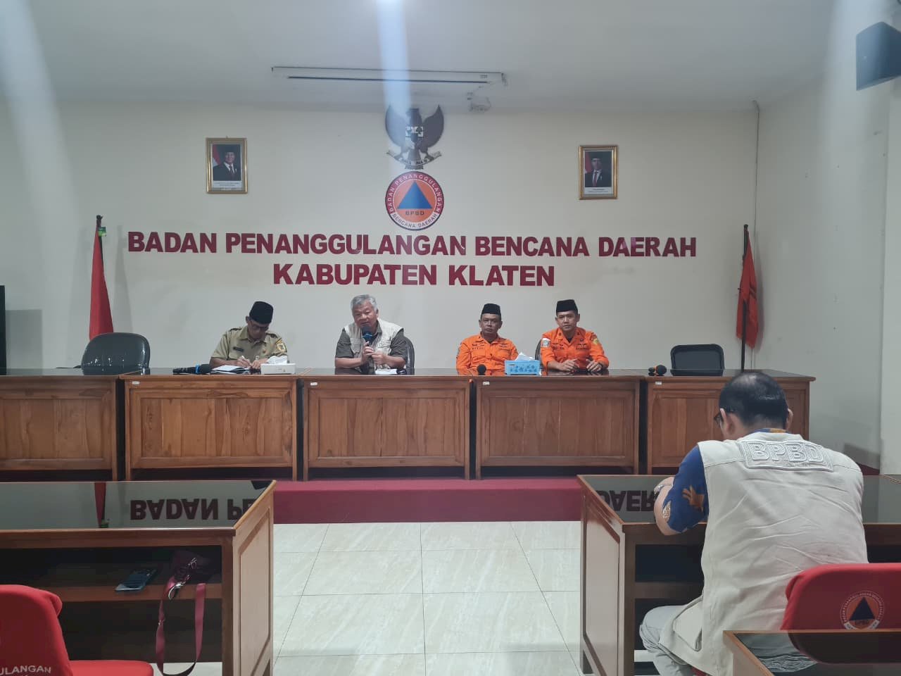 Tingkatkan Sinergitas dan Solidaritas, BPBD Klaten Gelar Rakor Kegiatan Khusus SAR bersama Basarnas Surakarta