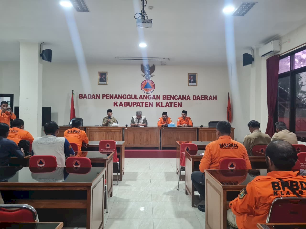 Tingkatkan Sinergitas dan Solidaritas, BPBD Klaten Gelar Rakor Kegiatan Khusus SAR bersama Basarnas Surakarta